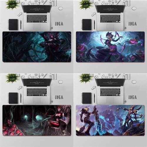 Maiya Top Quality League of Legends Elise Gaming Player desk laptop Rubber Mouse Mat Free Shipping Large Mouse Pad Keyboards Mat
