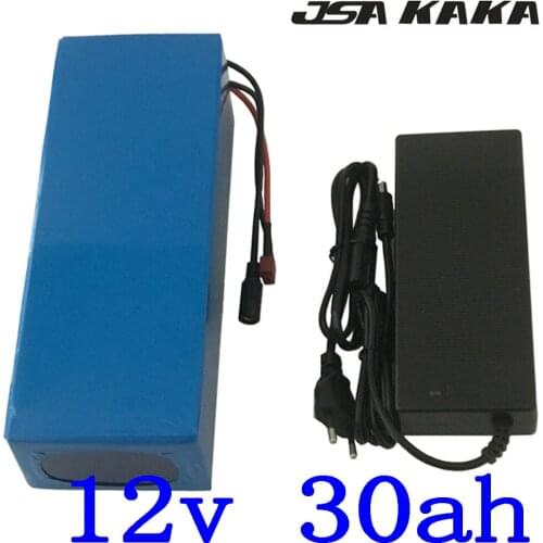 12V 30Ah 3S12P 11.1V 12.6V High-power Lithium Battery Pack for Inverter Xenon Lamp Solar Street Light Sightseeing Car Etc