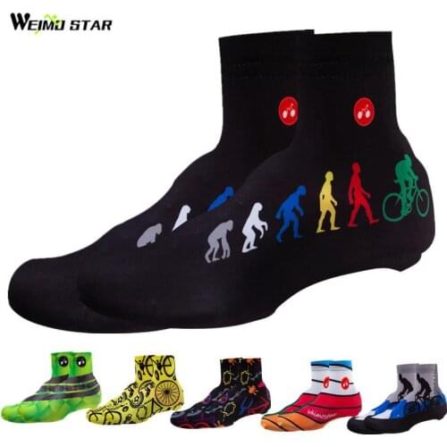 Weimostar Outdoor Sports Cycling Shoe Cover Dustproof Bicycle Shoes Cover Team Racing Cycling Overshoes MTB Bike Boot Covers