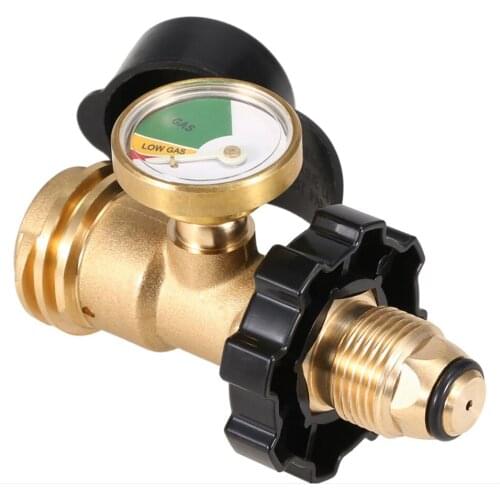 POL to QCC Female Thread North American Propane Adapter Connector Gas To Pressure Reducing Valve Connector
