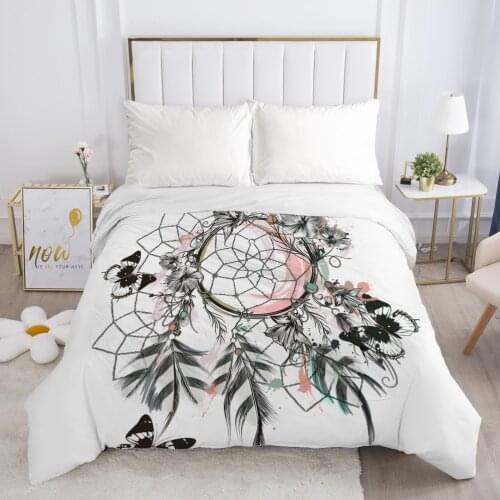 1pc Luxury Duvet cover Quilt/Blanket/Comfortable Case Single Double Queen King Size Bedding 140x200 240x220 Dreamcatcher