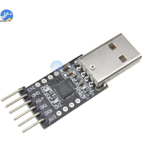 CP2102 USB 2.0 to TTL UART Module 6Pin Serial Converter STC Adapter Module 3.3V/5V Power for Arduino DIY kit Download