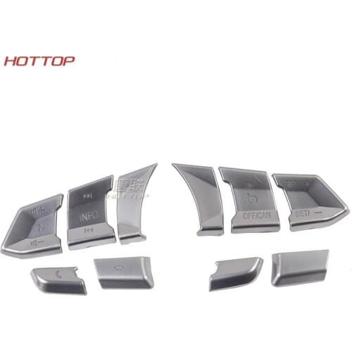 For Mazda CX5 CX-5 2017 2018 Car Styling Console Steering Wheel Panel Knob Button Switch Trim Cover Sticker