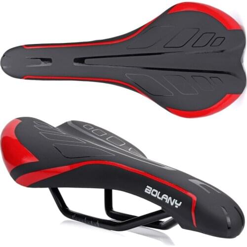 BOLANY New Cycling Saddle Breathable Bicycle Saddle Outdoor Road Bike Saddle Front Seat Mat MTB Soft Saddles Cushion
