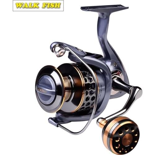 WALK FISH Hot Sale Fishing Reel 11-21KG Max Drag Fishing Reel Spinning Reel Metal Spool 2000-7000 Series Sea Reel Sea Fishing