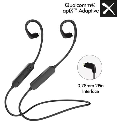 0.78mm 2Pin Bluetooth Upgrade Cable aptX Adaptive/HD for Weston 1964 UE3X UE18 W4R UM3X Es5 TFZ0 X6 IM2 Headset Line with Mic