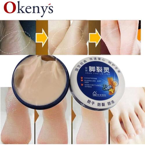 Chinese Foot Ointment Anti Dry Crack Repair Heel Feet Care Foot Balm Exfoliating Foot Cream Hand Cracked Heel Cream 38G