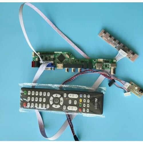 Kit for LTN160AT01-001/A02/A04 HDMI LVDS Controller board USB Display 1366x768 40pin LCD Screen remote TV VGA AV Audio panel 16"