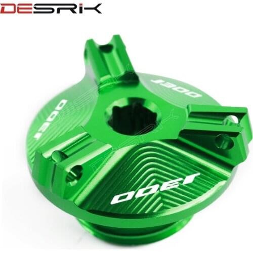 M20*2.5 Motor Engine Magnetic Oil Drain Plug CNC Oil Filler Cap Frame For KAWASAKI J300 J 300 2015-2017 Motorcycle