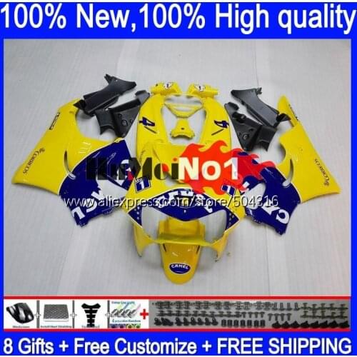 Body For HONDA CBR900RR CBR919RR 110MC.10 yellow blue CBR 919RR CBR900 RR CBR 919 RR CC 900RR 1998 1999 CBR919 RR 98 99 Fairing
