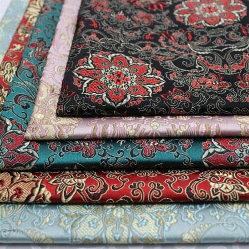 CF684 Chinese Style Brocade Jacquard Fabric Chinese Style Clothing Fabric Sinicism Fabric Cushion Home Textile Handmade Material