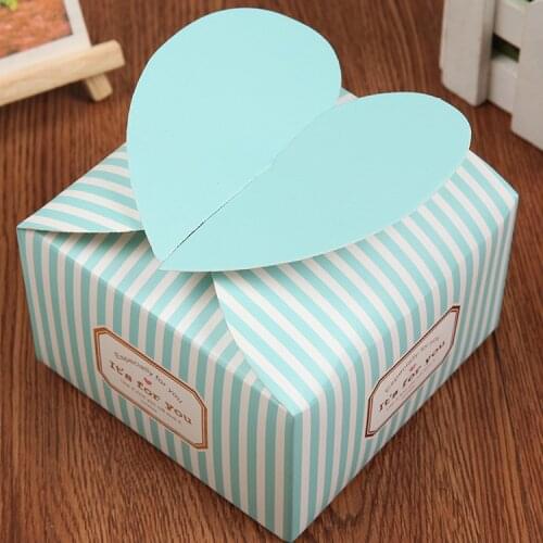 Love heart gift box packaging box Party Wedding Brithday gift box candy box