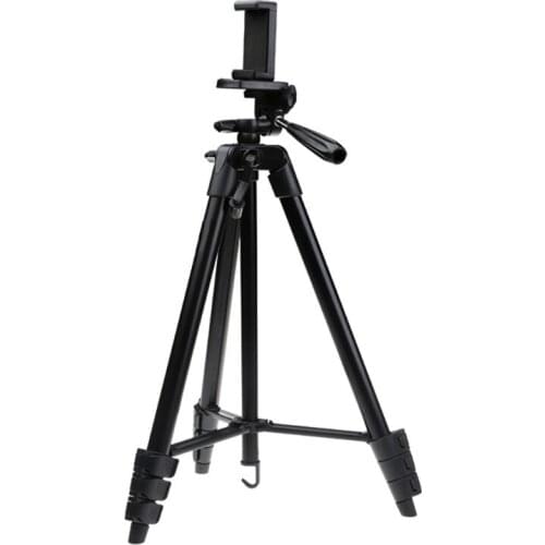 Y1AE Portable Tripod Mount Adapter Universal Tripod Rotatable Holder Desktop Fill Light Stand Fits for Monopod Selfie Stick