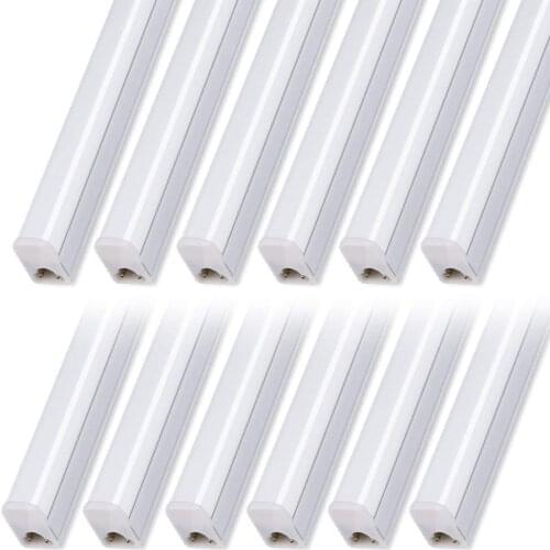 Light Tube, Garage Light, 20W, 6500K, 2200Lm, LED Ceiling Light and Under Cabinet Light, Plug and Play Corded Electric,12-Pack