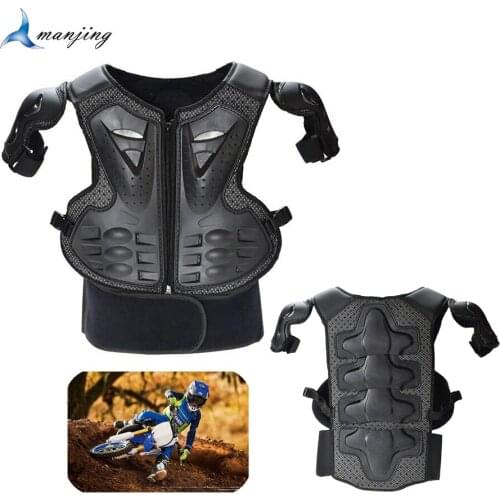 4-13years Children youth Body protect armor Motocross equipment Child Skiiing skating Chest Spine Knee Elbow Armour Kids