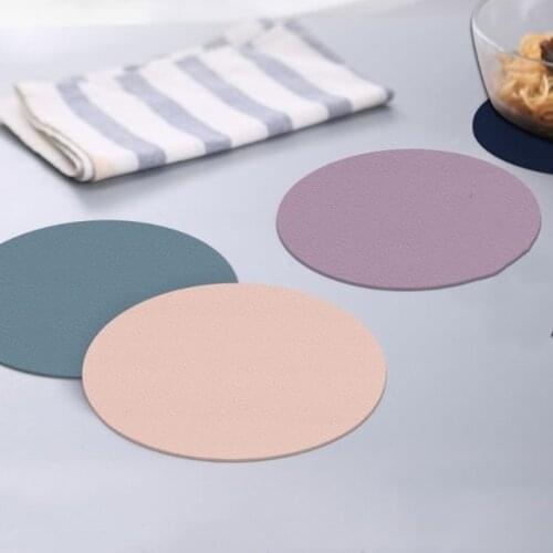 1PC Double-sided Universal PU Leather Anti-Slip Mat Mouse Pad for Laptop PC Gaming Mouse Pad Cushion New Office Desk Comfortable