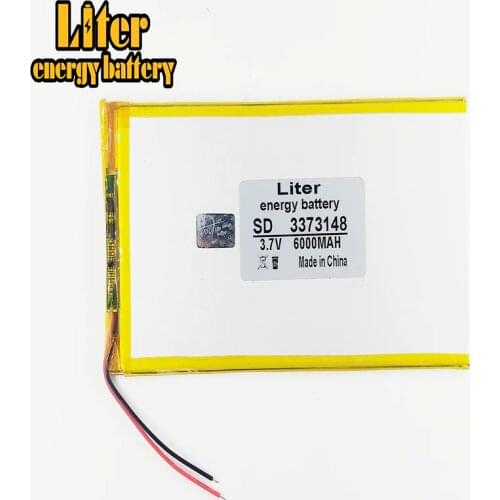 3373148 3.7V,6000mAH (polymer lithium ion battery) Li-ion battery for tablet pc 7 inch 8 inch 9inch 3070150 3075150