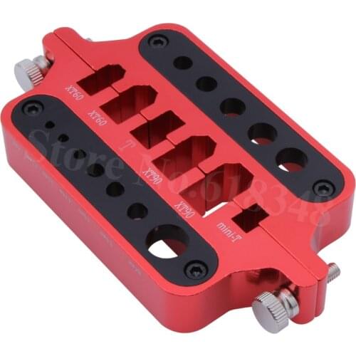 Aluminum Soldering Station Insulate XT60 XT90 Deans Banana Connectors Plugs RC Car Airplane Hobby Tool for Battery ESC BEC