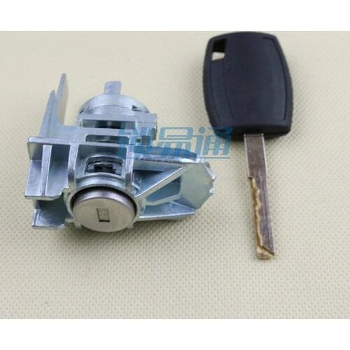 Car Left Door Lock Cylinder Auto Door Lock Cylinder for Ford Focus Locksmith Tool With 1 Key Free Shipping