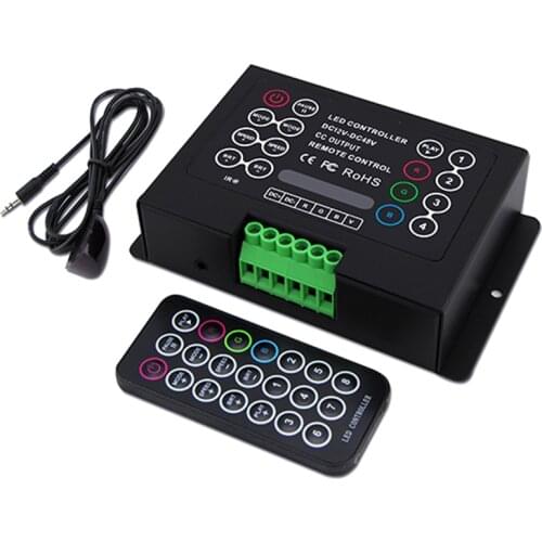 BC-380-CC RGB Controller 350mA/700mA/3*CH Power loss memory function DC12V-DC48V RGB controller Constant Current