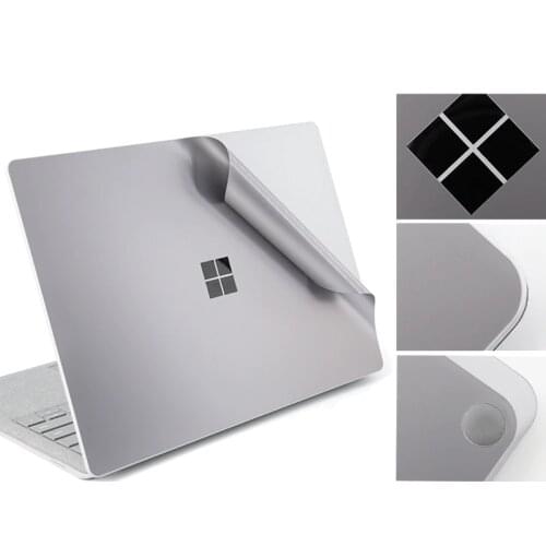 For Microsoft Surface Laptop Full Body Sticker Decals Protective Precisely Fit Skin Cover Space Gray Body Full Protector