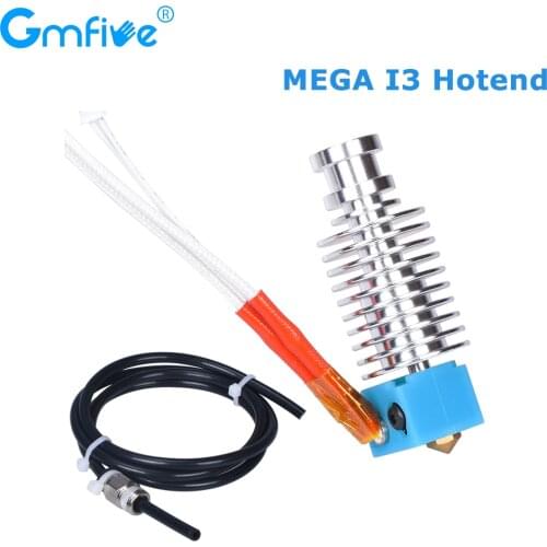 GmFive I3 Mega Hotend V5 J-head 12V 24V 1.75mm Bowden Extruder for Anycubic I3 Mega Mega-S 3D Printer Parts Upgrade vs V6 Hotend