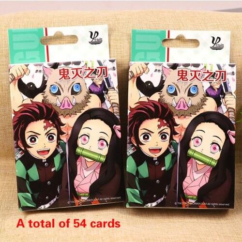 Anime Poker, Ghost Killing Blade Playing Card, Kitchen Door, Tanzhilang, You, Beans, Card, Cartoon, Board Game, Adult Party Game