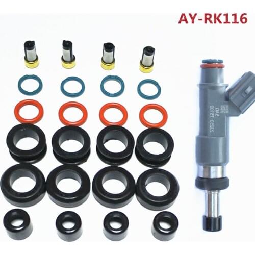 Wholesale fuel injector repair kit service kits For Toyota 2TRFE Tacoma 2.7L 4Runner 23250-79155 23209-75100 (AY-RK116)