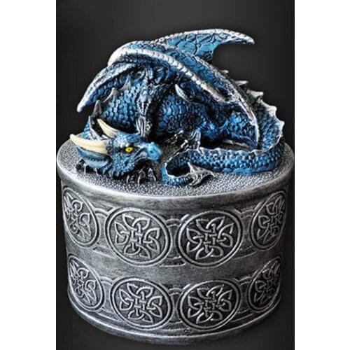ALDUIN HIGH-CAPACITY MONEY BOX CREATIVE DRAGON STYLE RESIN PIGGY BANK PERSONALITY BEDROOM BEDSIDE TABLE ORNAMENTS X2167