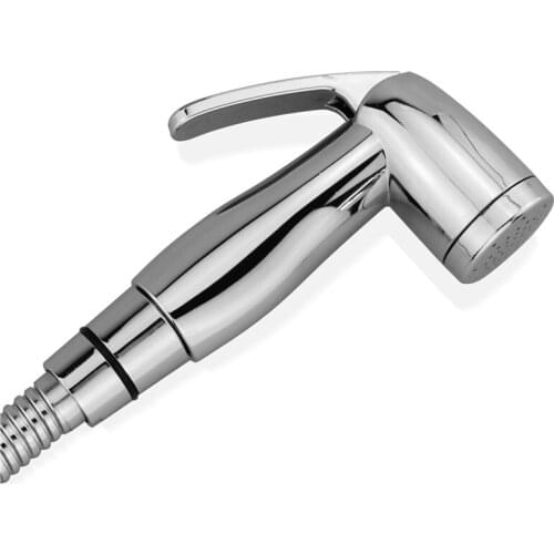 Kitchen Pull Out Replacement Spray Nozzle Handheld Toilet Shattaf Single Way Bathroom Bidet Faucet Pet Shower Chrome ABS