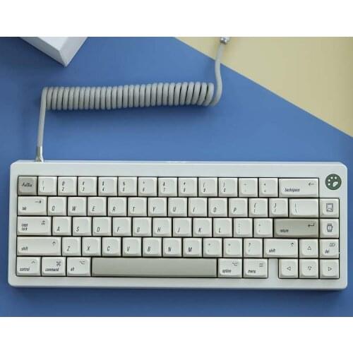 Retro Mcintos Style Keycaps for Machenical Keyboard,,PBT,XDA Height,Dye Sub,166 Caps Set