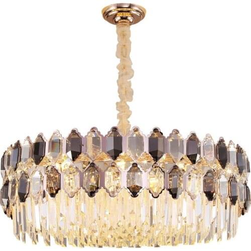 Post Modern Chandelier Pendant Light Hotel Villa Restaurant Luxury Decor Crystal Light Fixture Indoor Lighting Chandeliers E14