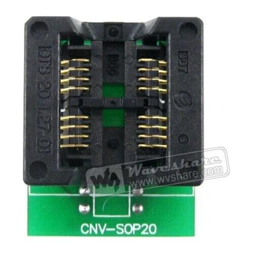 SOP8 TO DIP8 2-Units Enplas IC Programmer Adapter Test Socket 5.4mm Width 1.27mm Pitch for SOP8 SO8 SOIC8 Package