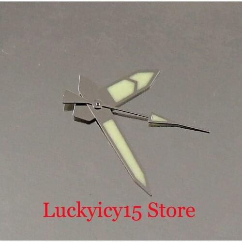Super Green Luminous Steel Automatic Watch Hand fit NH35A NH36A Movement