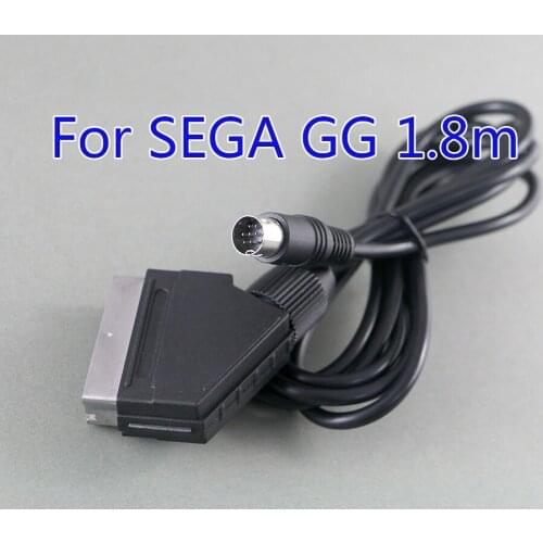 20pcs FOR Sega RGB Scart Lead cable For Sega Mega Drive 2 Genesis 2 Megadrive 2 MD2 RGB AV Scart Cable