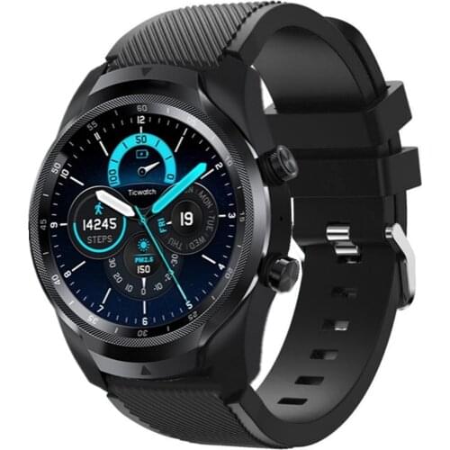 22mm Silicone Wrist Strap For Ticwatch Pro 2021 2020 Pro3 Sport Bracelet For Ticwatch GTX E2 S2 Smart Watch Band Accessories New