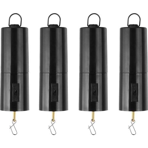 4Pcs Hanging Display Motor Rotating Motor for Wind Spinner Ornament Hanging Decor Wind Chimes Wing Bell - 30 RPM Speed, Black