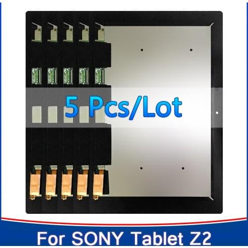 5 Pcs/lot Tested For Sony Xperia Tablet Z2 SGP511 SGP512 SGP521 SGP541 SGP551 SGP561 LCD Display Touch Screen Digitizer Assembly