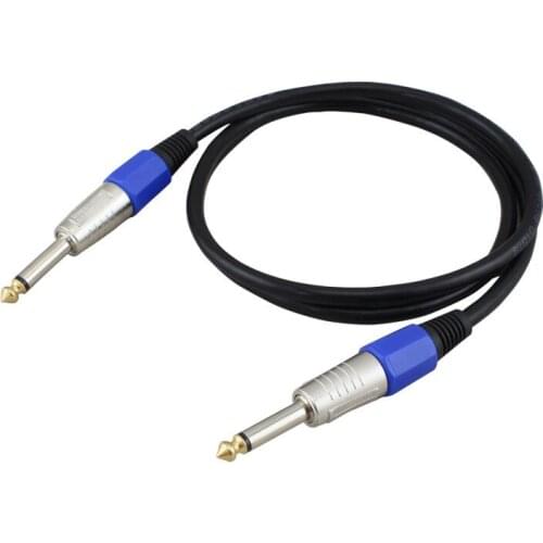 6.35 male to male electric guitar audio cable