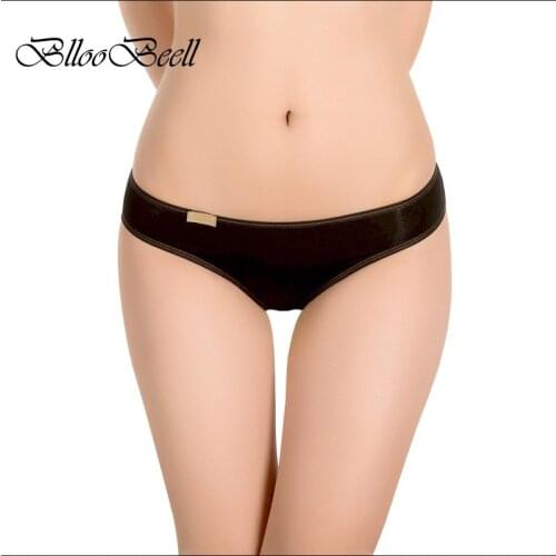 BllooBeell Solid Modal Sexy Womens Panties Underwear Every day Briefs Low Rise Bikini Panties Candy Color Lingerie SizeM/L