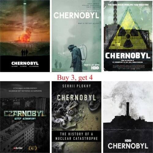 Chernobyl Posters Glossy Paper Prints Wall Decoration Good Quality Stickers Home Art Brand