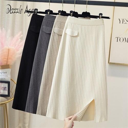 Dazzle Ages Women's Knitted Skirts