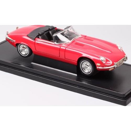 Road Signature 1:18 Big Scale 1971 JAGAUR E-TYPE Convertible Coupe Diecasts & Toy Vehicles Auto Metal Model Car E Type Toy Gift