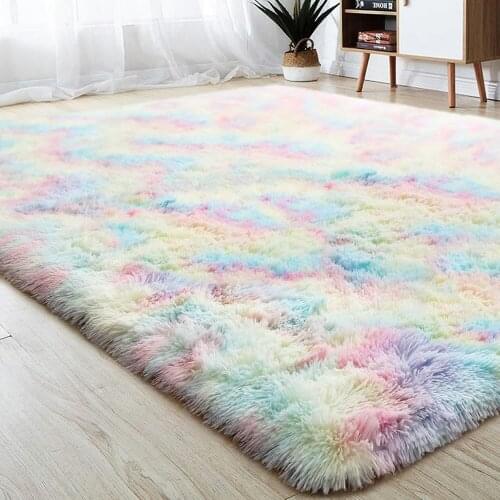 DUOFEIYA Fluffy Rugs For Home