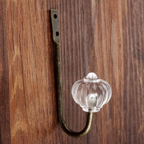 Door Hanger Hooks Bathroom Wall Hanger Hats Bag Keychain Metal Hook Coat Wall Hooks with Screws Antique Bronze 87*45*27mm