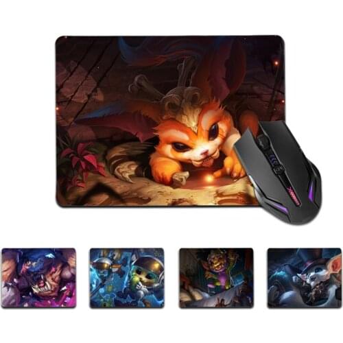 FHNBLJ High Quality league of legends Gnar gamer play mats Mousepad Top Selling Wholesale Gaming Pad mouse