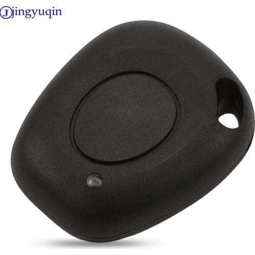 Jingyuqin 1 Button Car Key Cover Case Styling Fob For Renault Megane Scenic Laguna Flip Fob Keyless Entry Remote Key