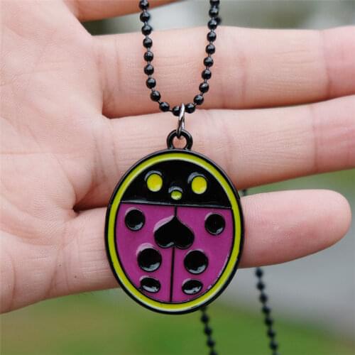 JoJos Bizzare Adventure Giorno Giovanna Metal Keychain zinc alloy Keyring necklace pendants cosplay gift