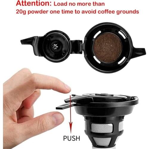 Reusable Coffee Capsule For Hamilton Beach Flexbrew 49979/49976/49966/49957/49954/49950/49947 Coffee Filters Basket Cup