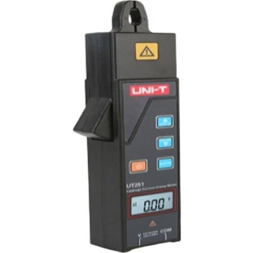 Newest UNI-T UT251 industrial product clamp-on leakage current meter high-precision AC leakage current measuring instrument